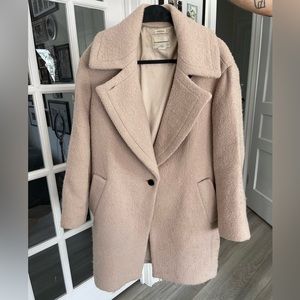 Club Monaco blush pink coat